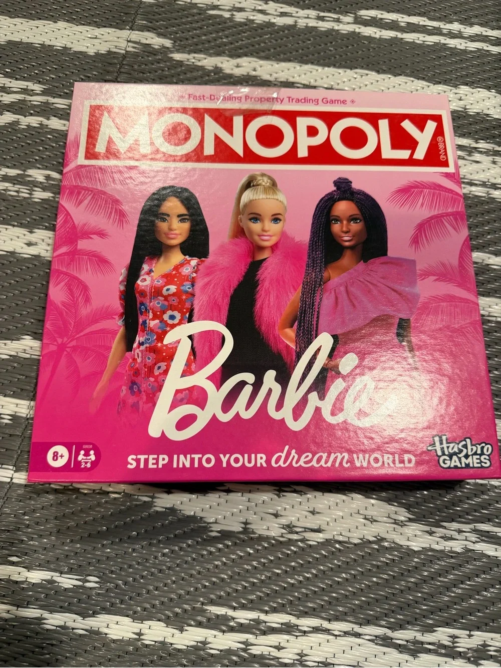 Monopoly Barbie Edition Family Board Game by Hasbro
